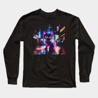 Neo-Cat Long Sleeve T-Shirt